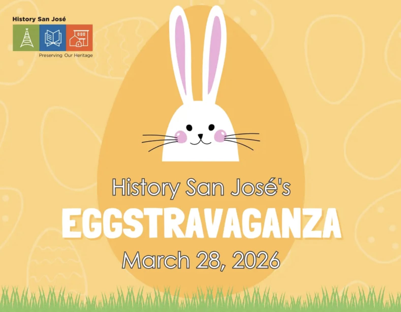 History San Jose's Spring Eggstravaganza  in San Jose — Bay Area family event
