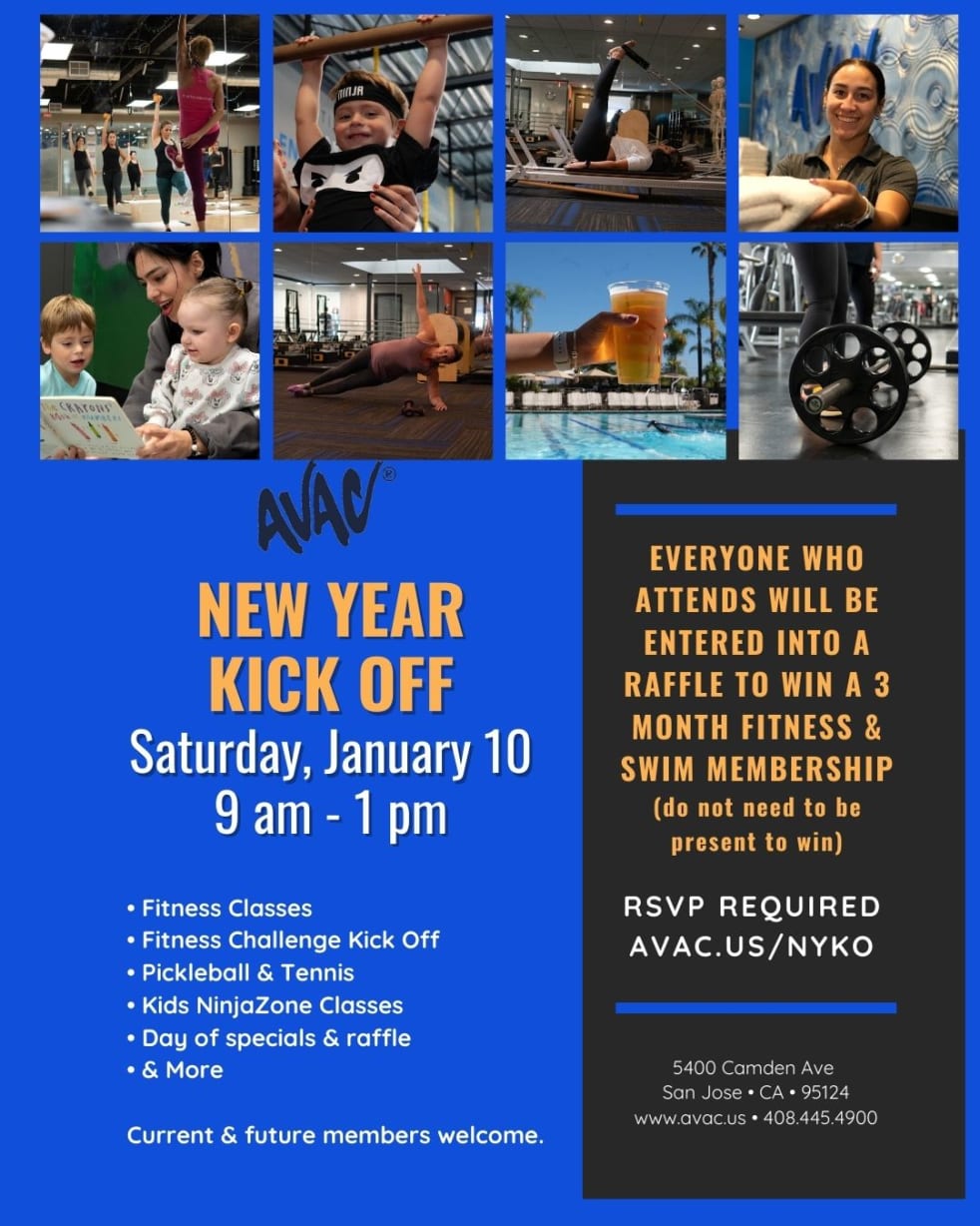 AVAC New Year Kickoff Event  in San Jose — Bay Area family event