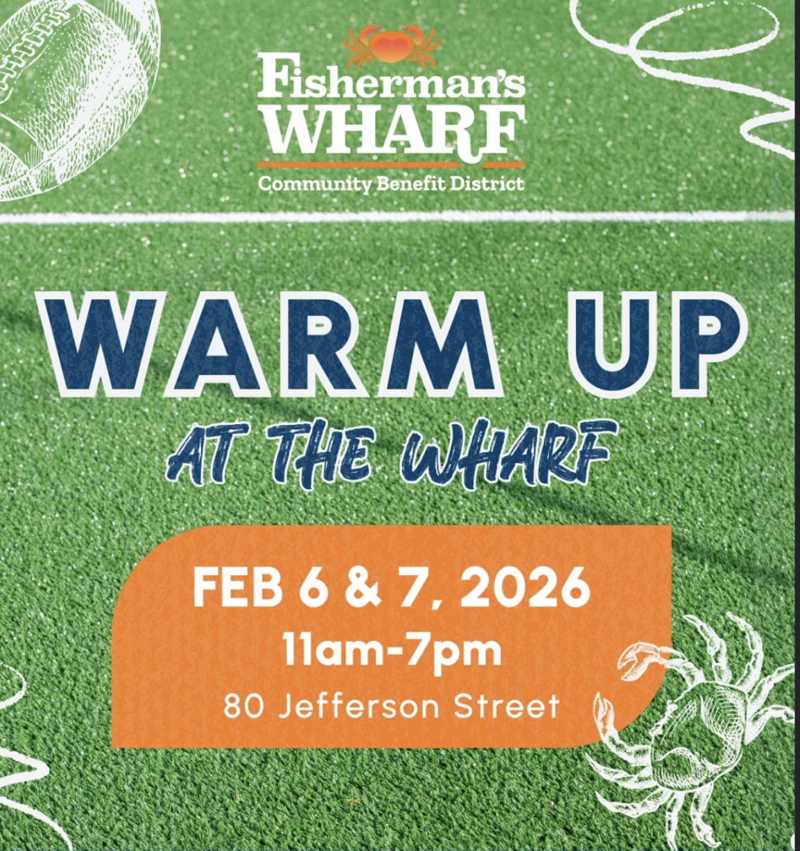 Warm up on the Wharf  in San Francisco — Bay Area family event