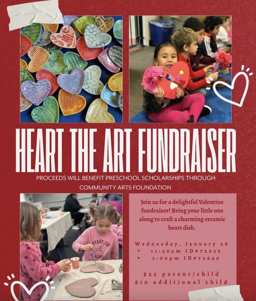 Heart the Art Fundraiser  in Walnut Creek — Bay Area family event