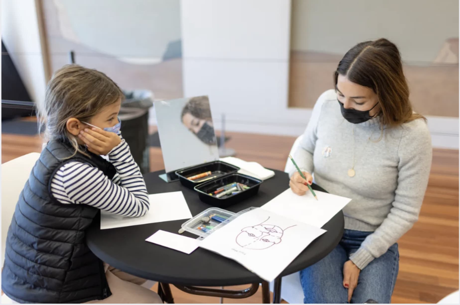 Family Art Making at de Young Museum  in San Francisco — Bay Area family event