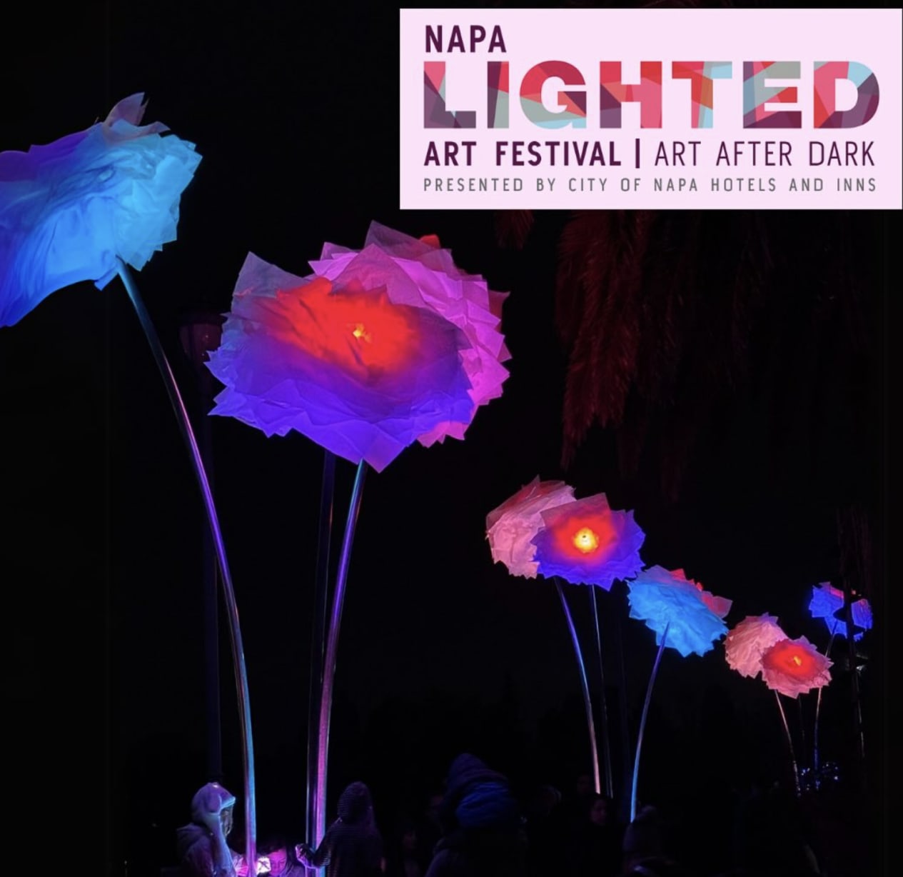 Napa Lighted Art Festival  in Napa — Bay Area family event