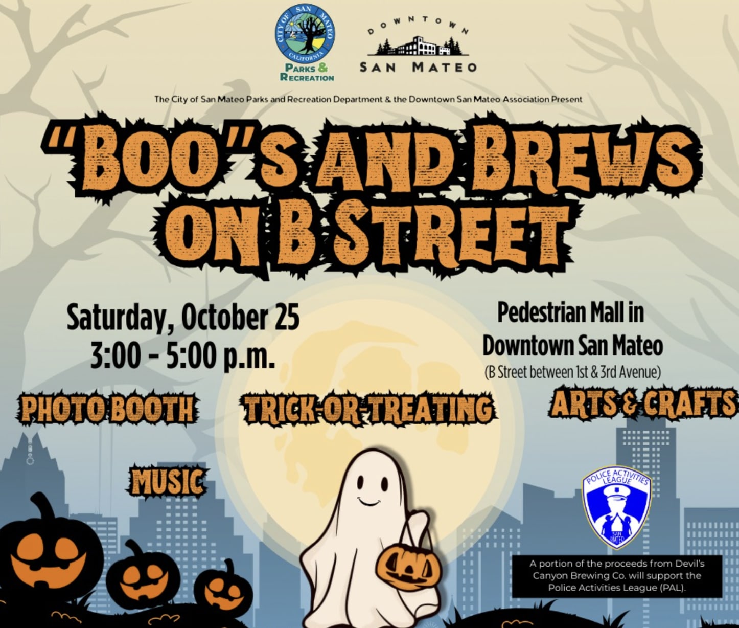 Boo's and Brews on B-street 