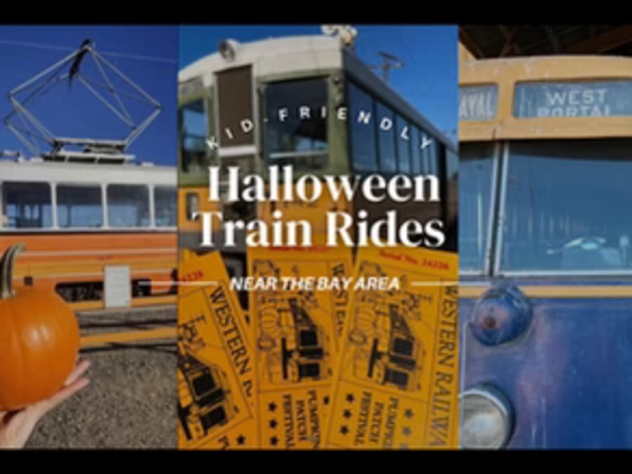 Family-Friendly Halloween Train Rides near San Francisco & the Bay Area