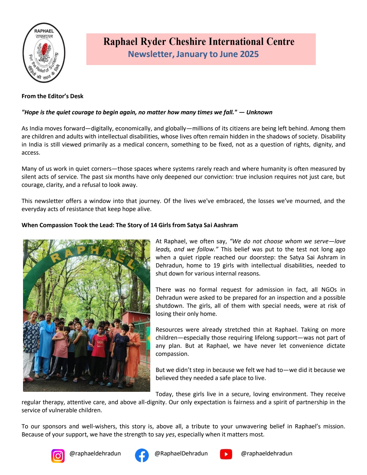 Newsletter June 2025 Issue