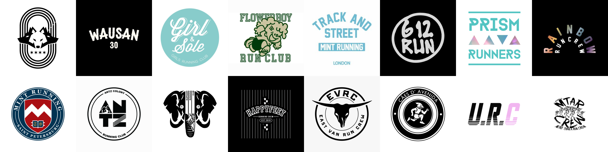 Mosaic of logos