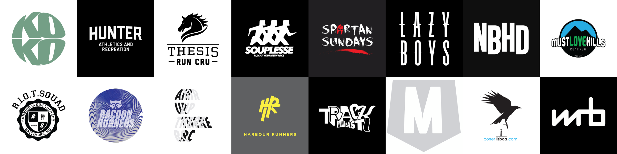 Mosaic of logos