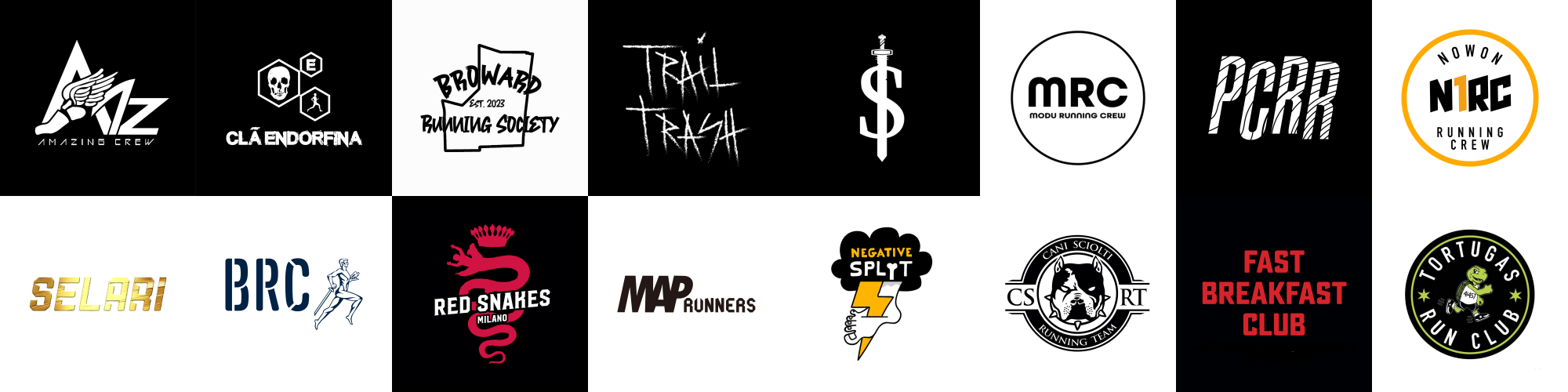 Mosaic of logos