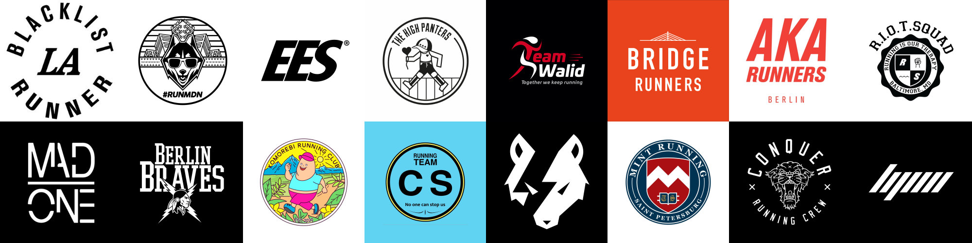 Mosaic of logos