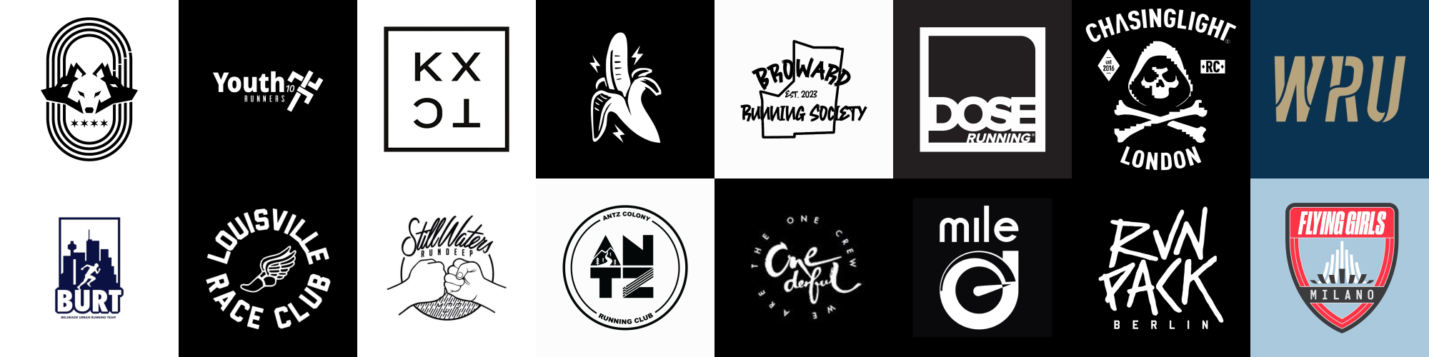Mosaic of logos