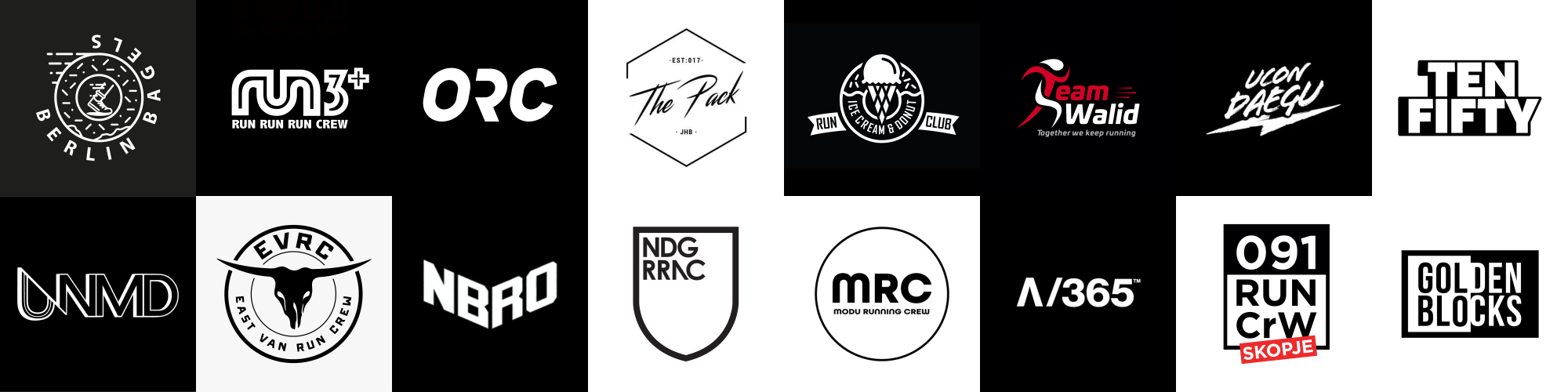 Mosaic of logos