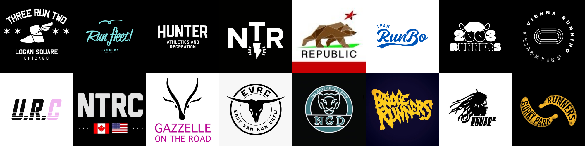 Mosaic of logos