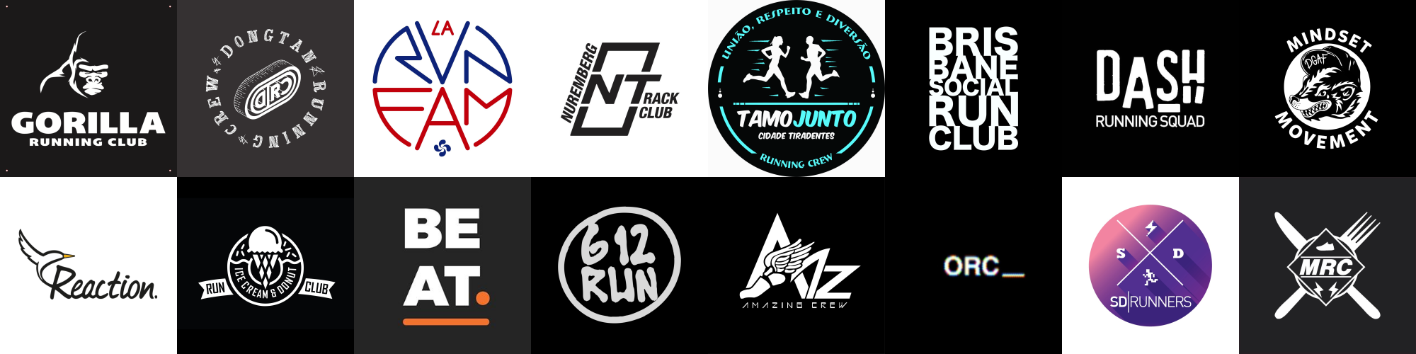 Mosaic of logos