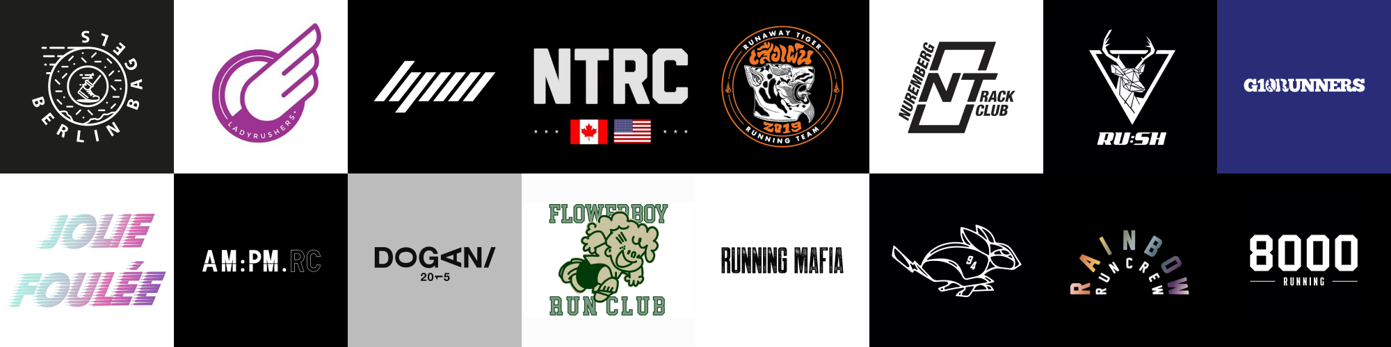 Mosaic of logos
