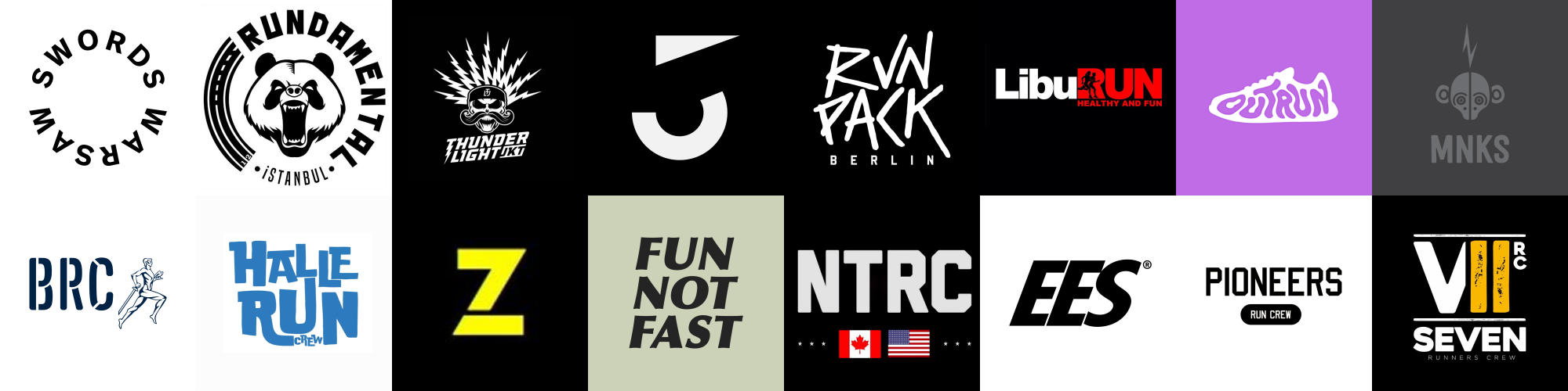 Mosaic of logos