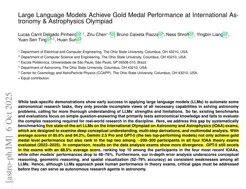 GPT-5 and Gemini 2.5 Pro won gold
