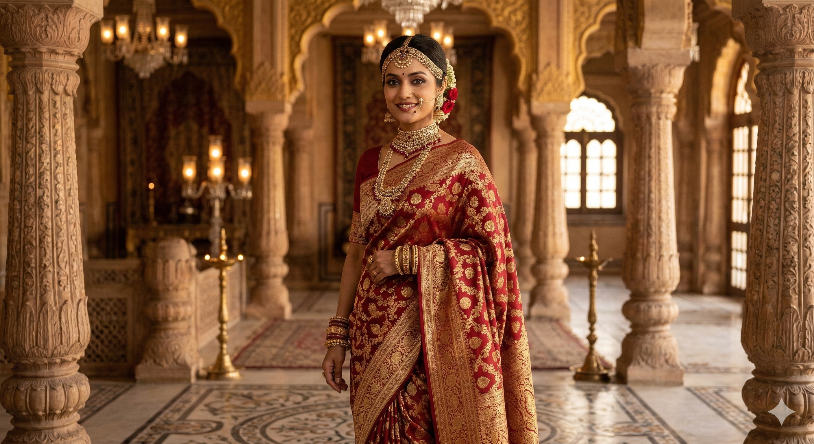 Bridal Banarasi Silk Saree