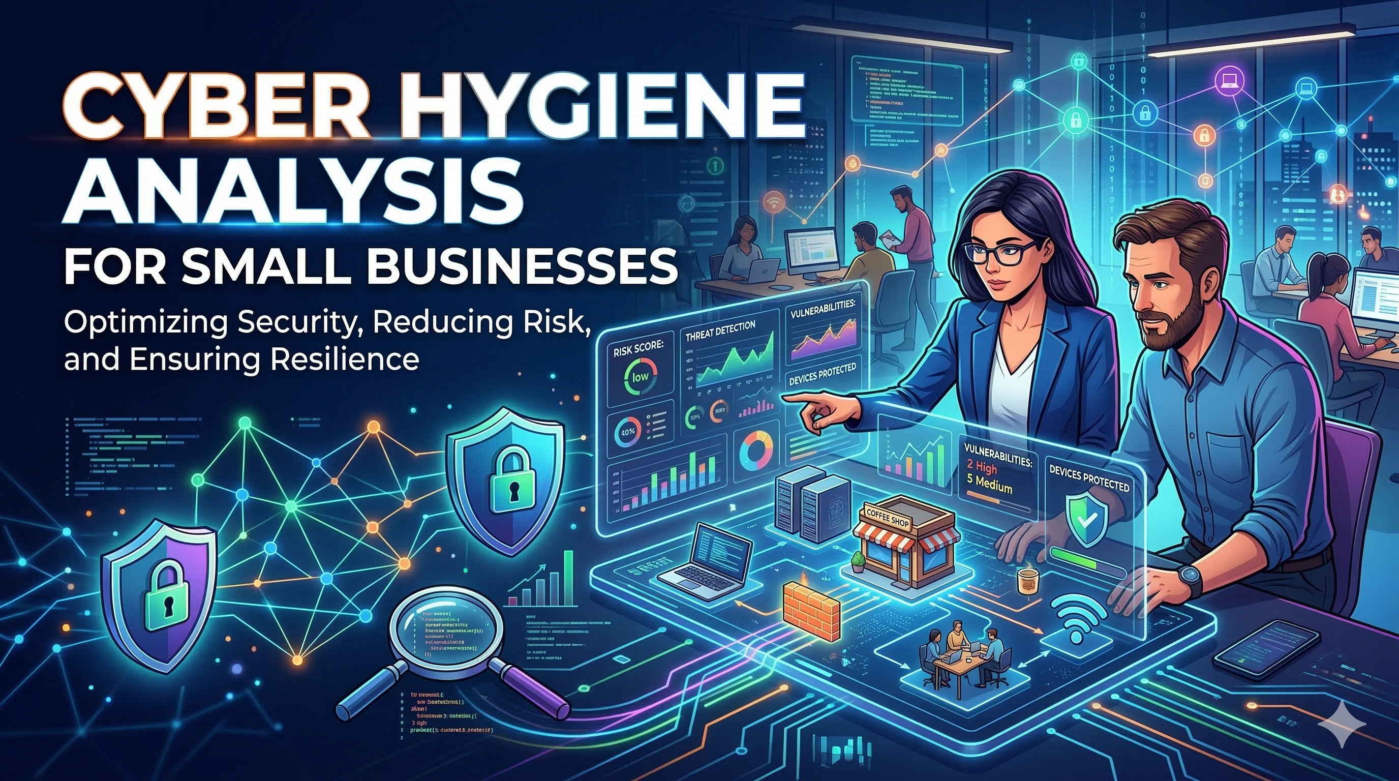 Cyber Hygiene Analysis for Small Businesses