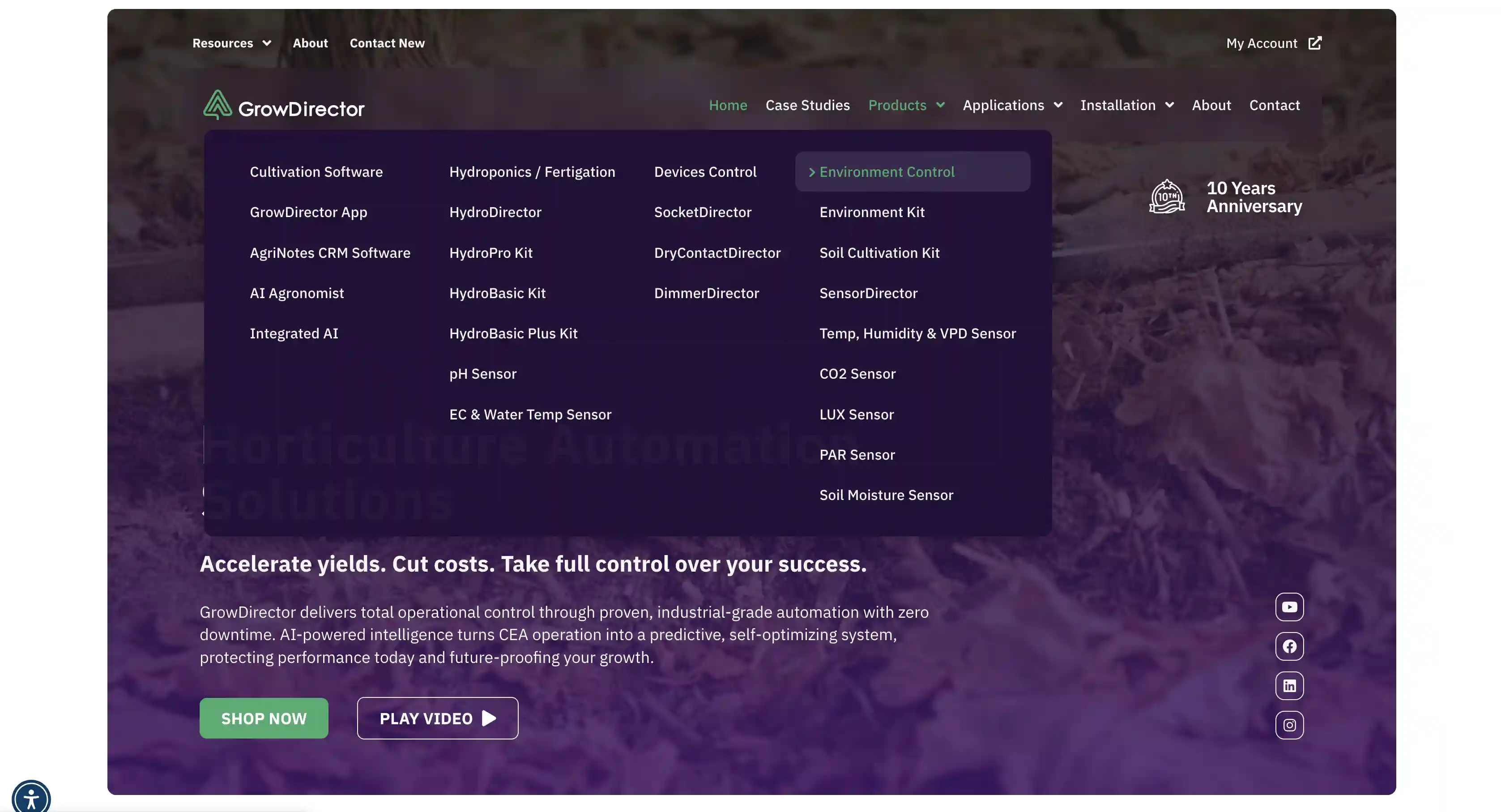 GrowDirector screenshot