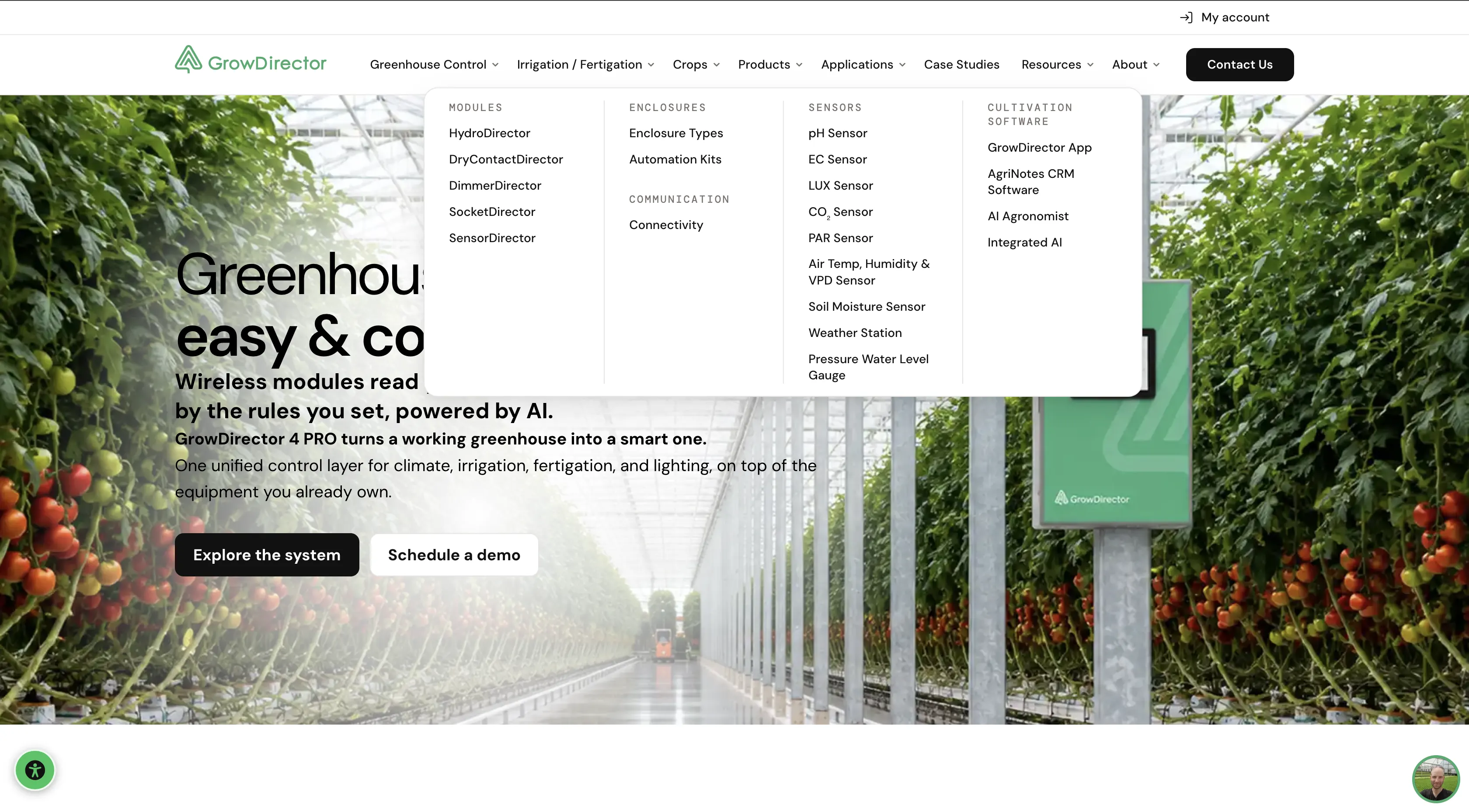 GrowDirector screenshot