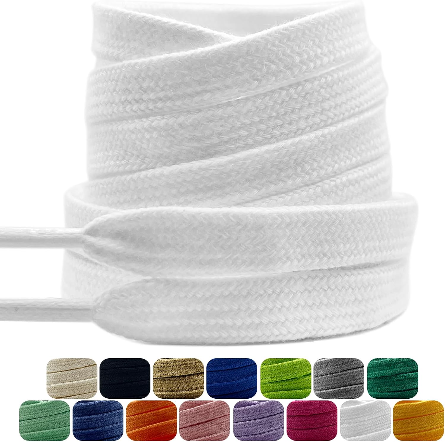 Paires Lacets Coton Lacets