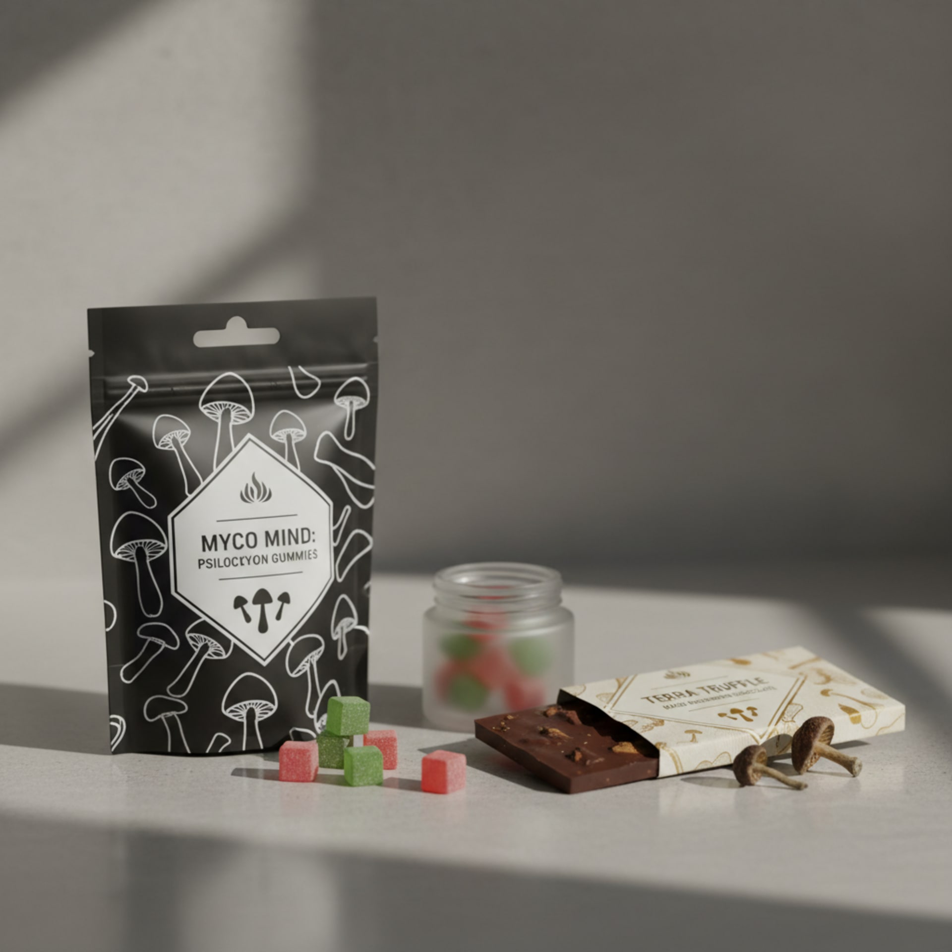 Mushroom Gummies vs. Chocolate: Which is Faster? hero image