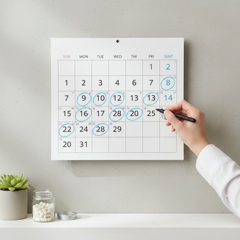 Microdosing illustration 2