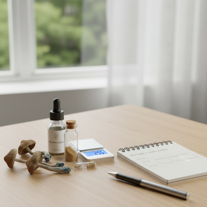 psilocybin potency illustration 2