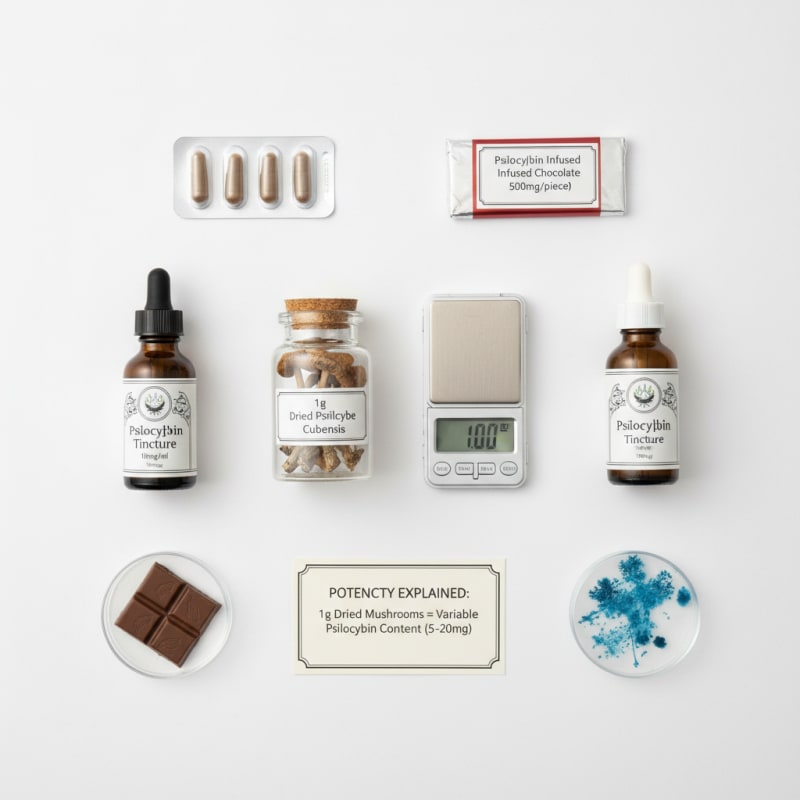 psilocybin potency illustration 4