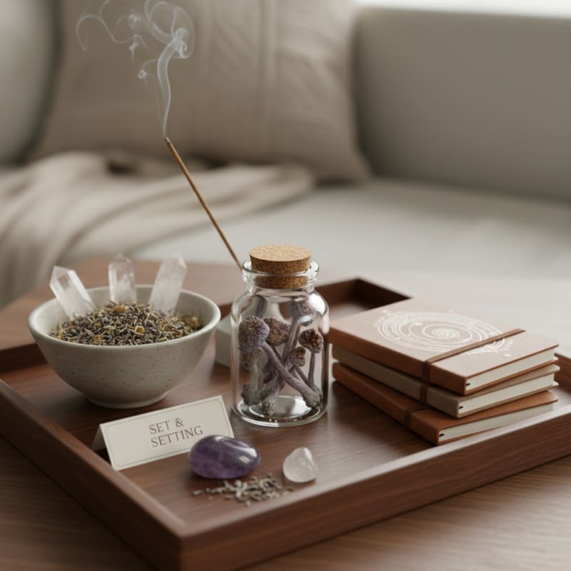 set and setting psilocybin illustration 1