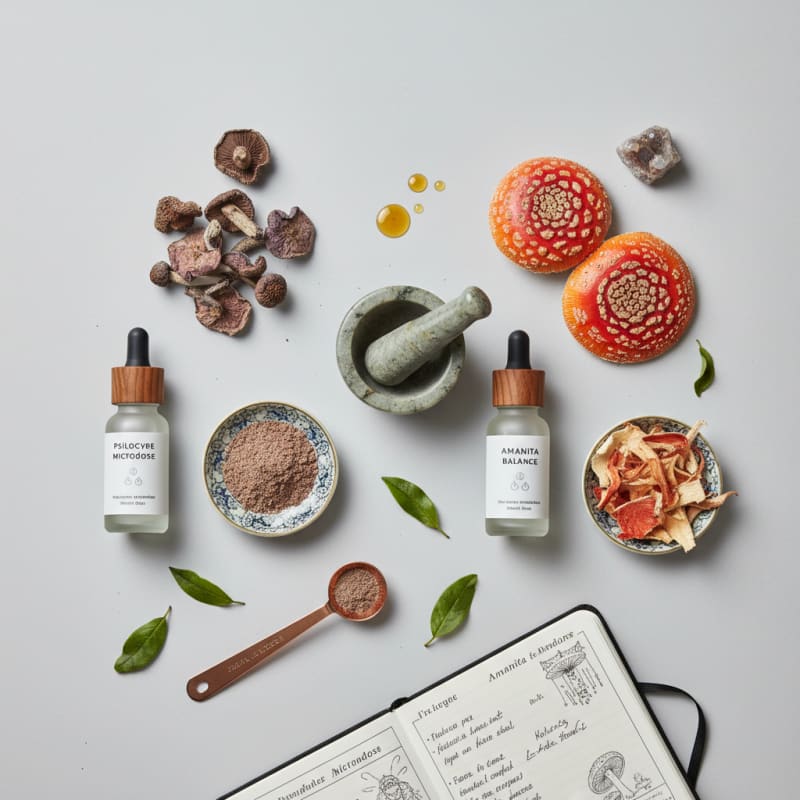 Amanita Muscaria illustration 2