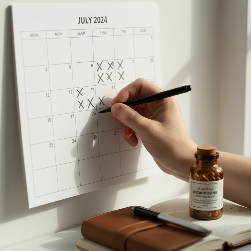 Microdosing illustration 3