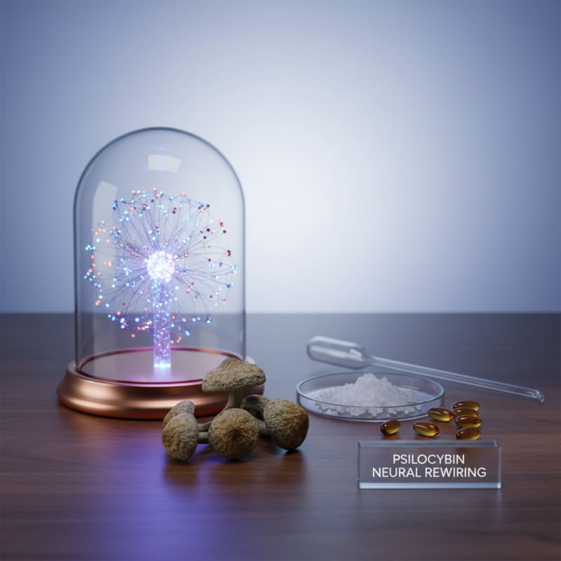 psilocybin brain effects illustration 1