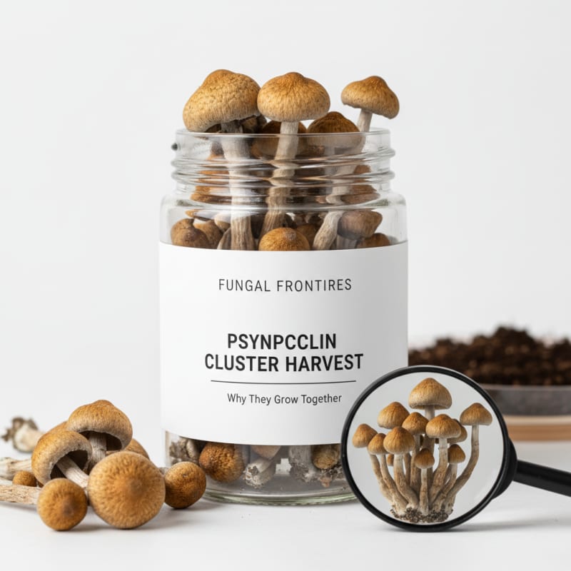 mushroom clusters illustration 1