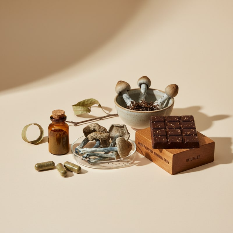 mushroom habitat illustration 4