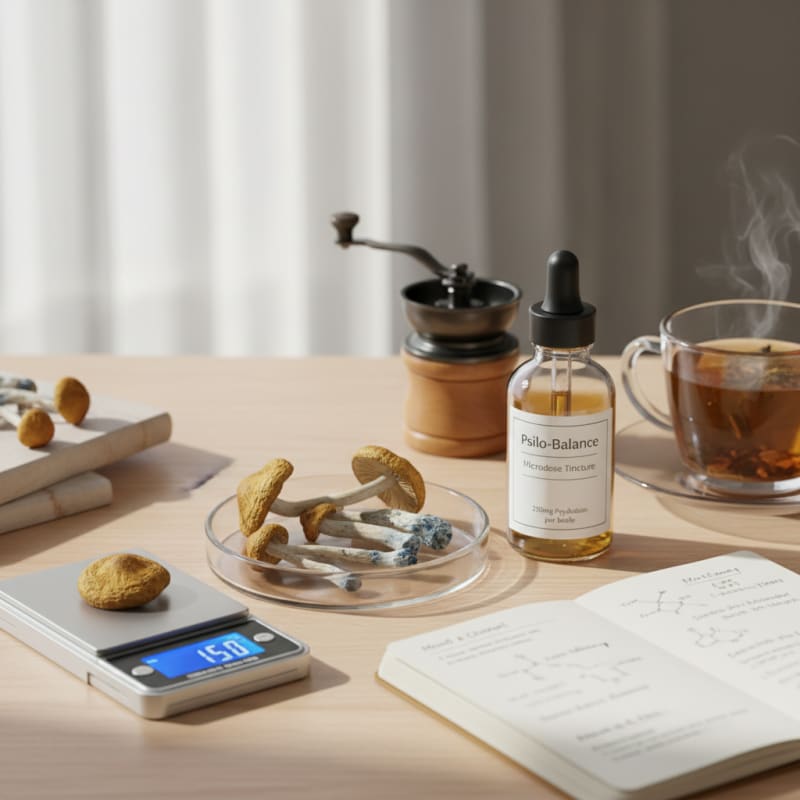 psilocybin production illustration 2