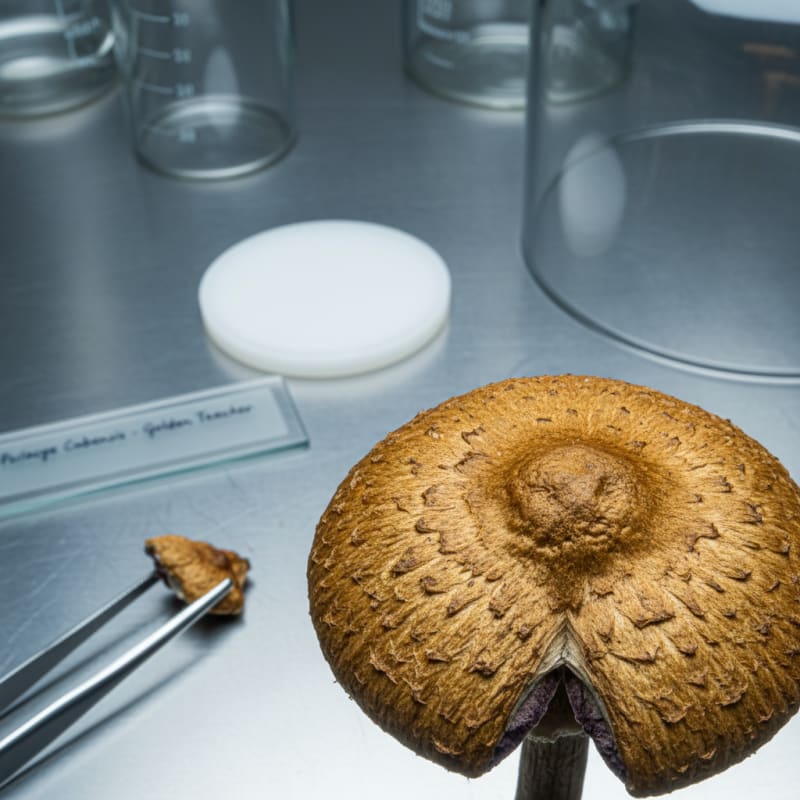 golden teacher mushrooms illustration 3