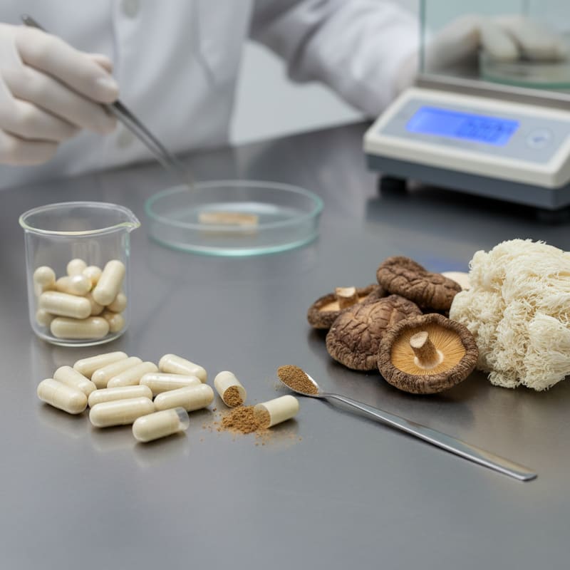 mushroom capsules illustration 3