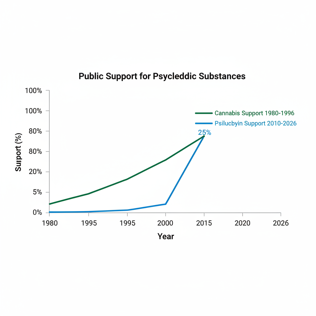 Psilocybin Support Mirrors 90s Cannabis Views hero image