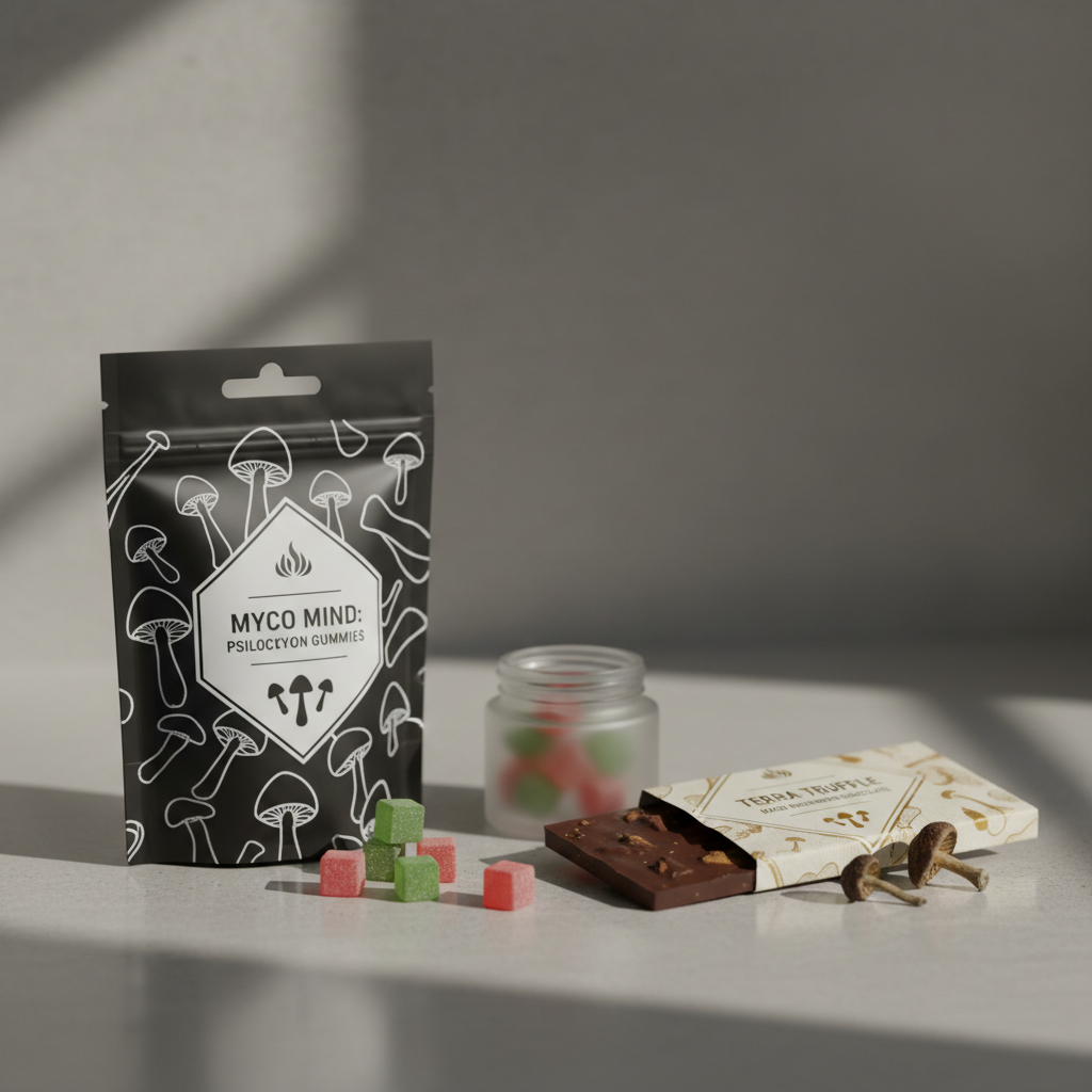 Mushroom Gummies vs. Chocolate: Which is Faster? hero image