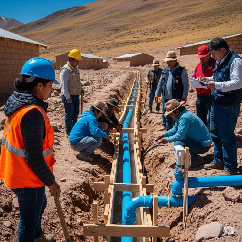 SERVICIOS DE SUPERVISIÓN TÉCNICA Y EJECUCIÓN DE DESARROLLO COMUNITARIO Y FORTALECIMIENTO INSTITUCIONAL DEL PROYECTO INPANDES AGUA — imagen 1