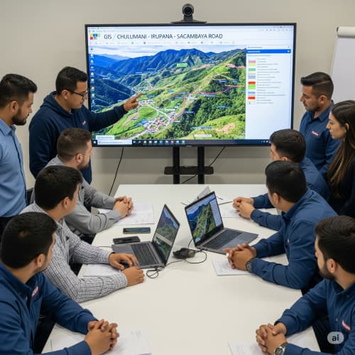DESARROLLO DEL SISTEMA DE INFORMACIÓN GEOGRÁFICO (SIG) PARA EL ESTUDIO TESA CARRETERA CHULUMANI - IRUPANA - SACAMBAYA