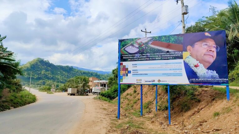 SUPERVISIÓN TÉCNICA "IMPLEMENTACIÓN DE LA INDUSTRIA DEL PLÁTANO Y YUCA EN EL DEPARTAMENTO DE LA PAZ MUNICIPIO ALTO BENI"
