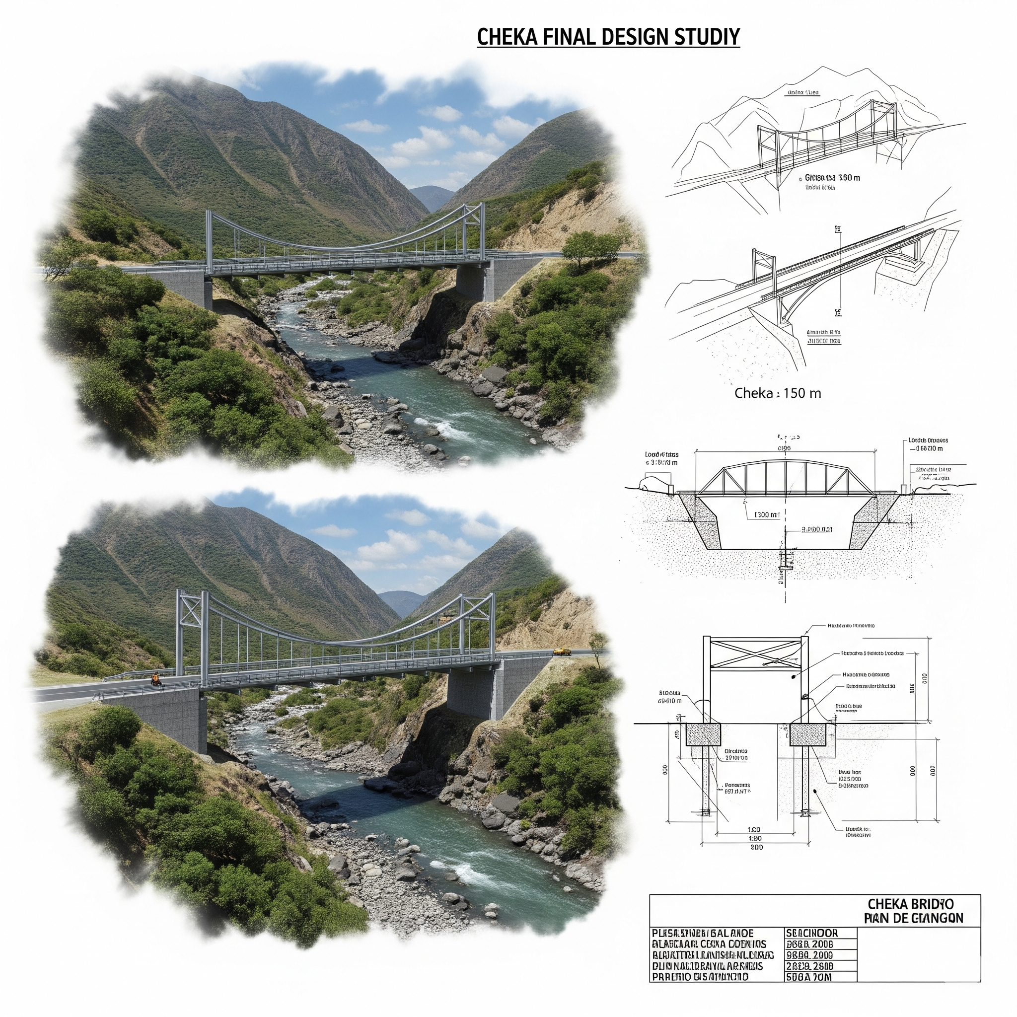 ESTUDIO A DISEÑO FINAL PUENTE CHEKA