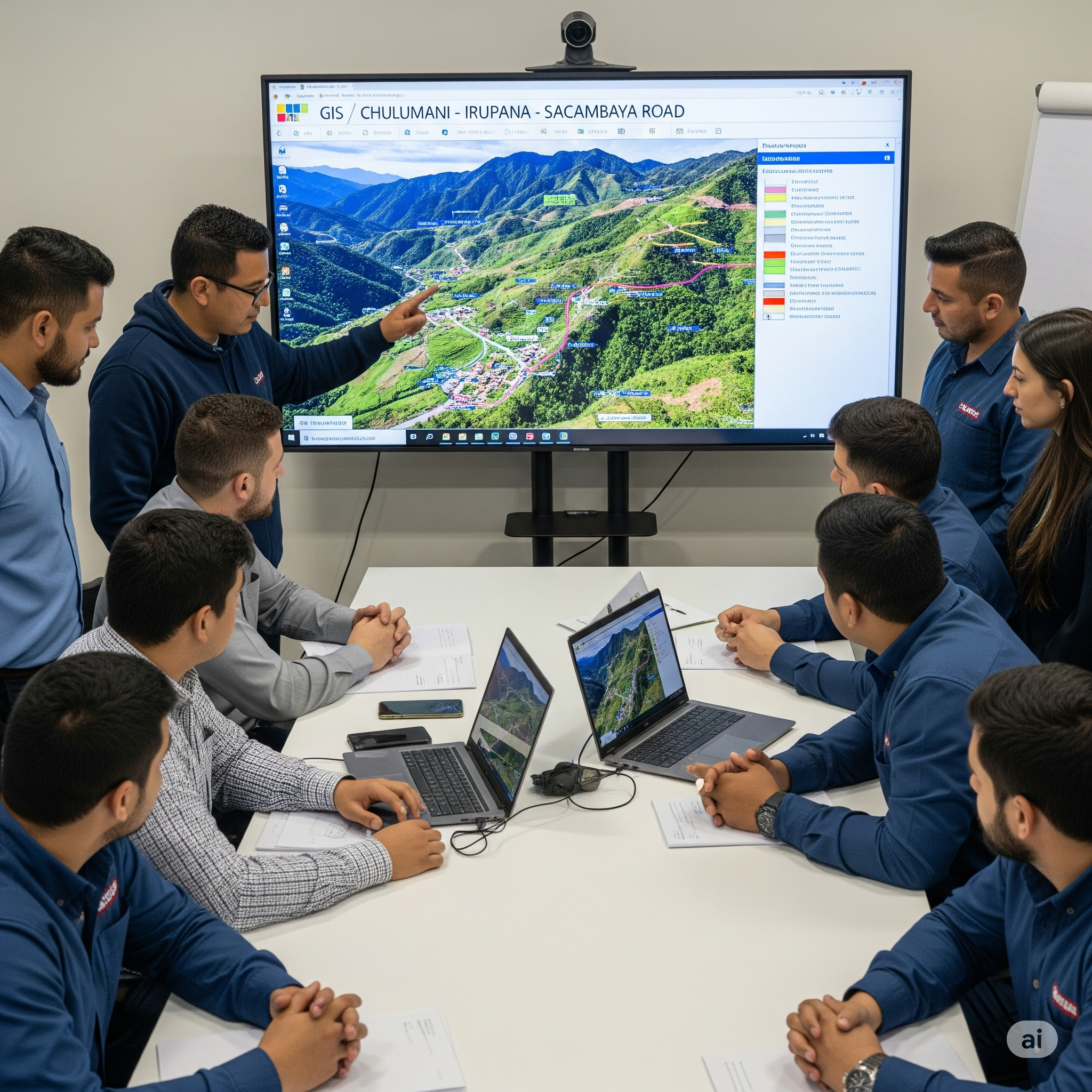 DESARROLLO DEL SISTEMA DE INFORMACIÓN GEOGRÁFICO (SIG) PARA EL ESTUDIO TESA CARRETERA CHULUMANI - IRUPANA - SACAMBAYA