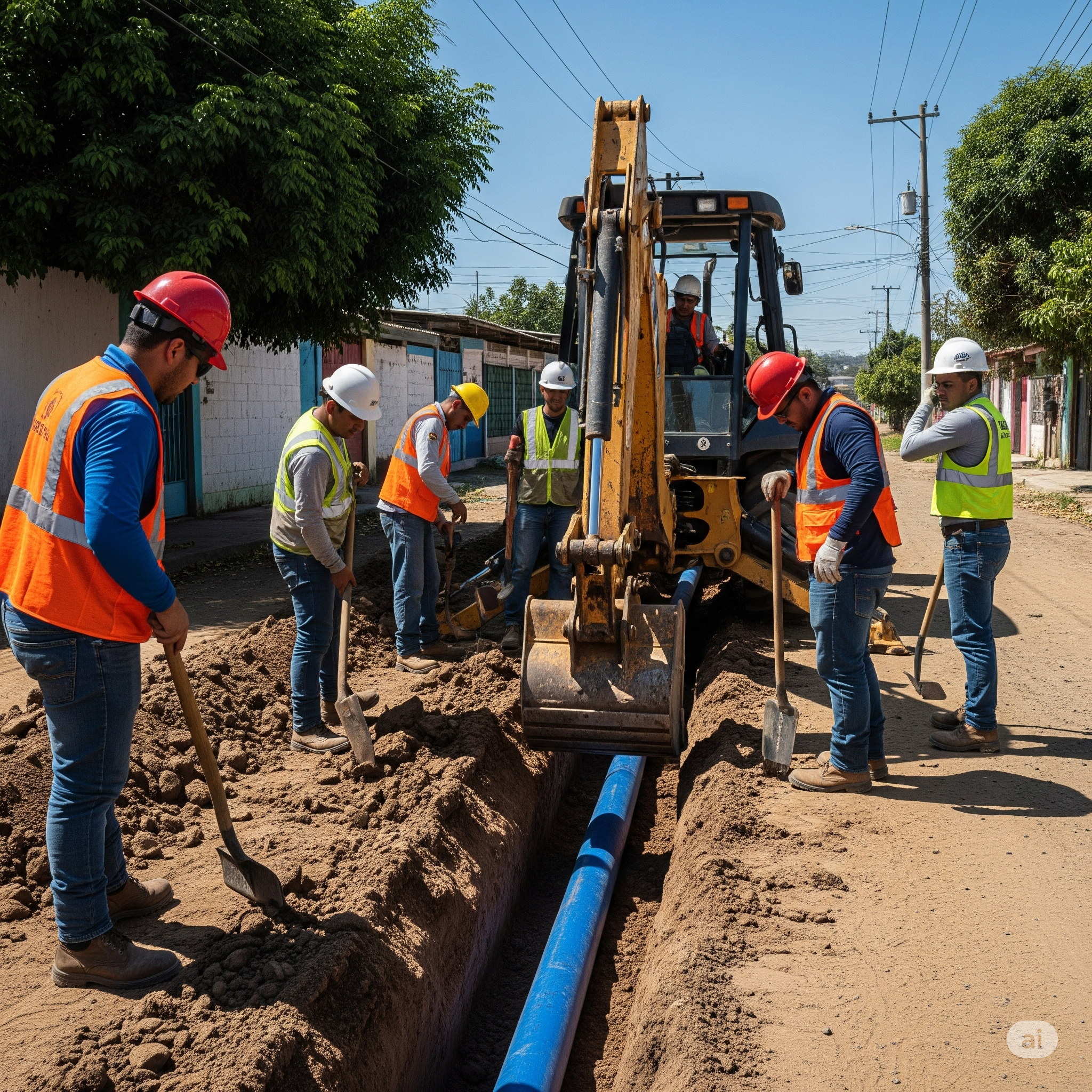 SUPERVISIÓN, CONTROL DE CALIDAD Y DESARROLLO SOCIAL PARA LAS OBRAS EN EL MACRO-SECTOR TICUANTEPE, RED DE AGUA POTABLE Y ALCANTARILLADO SANITARIO EN EL BARRIO AMANDA AGUILAR, MANAGUA