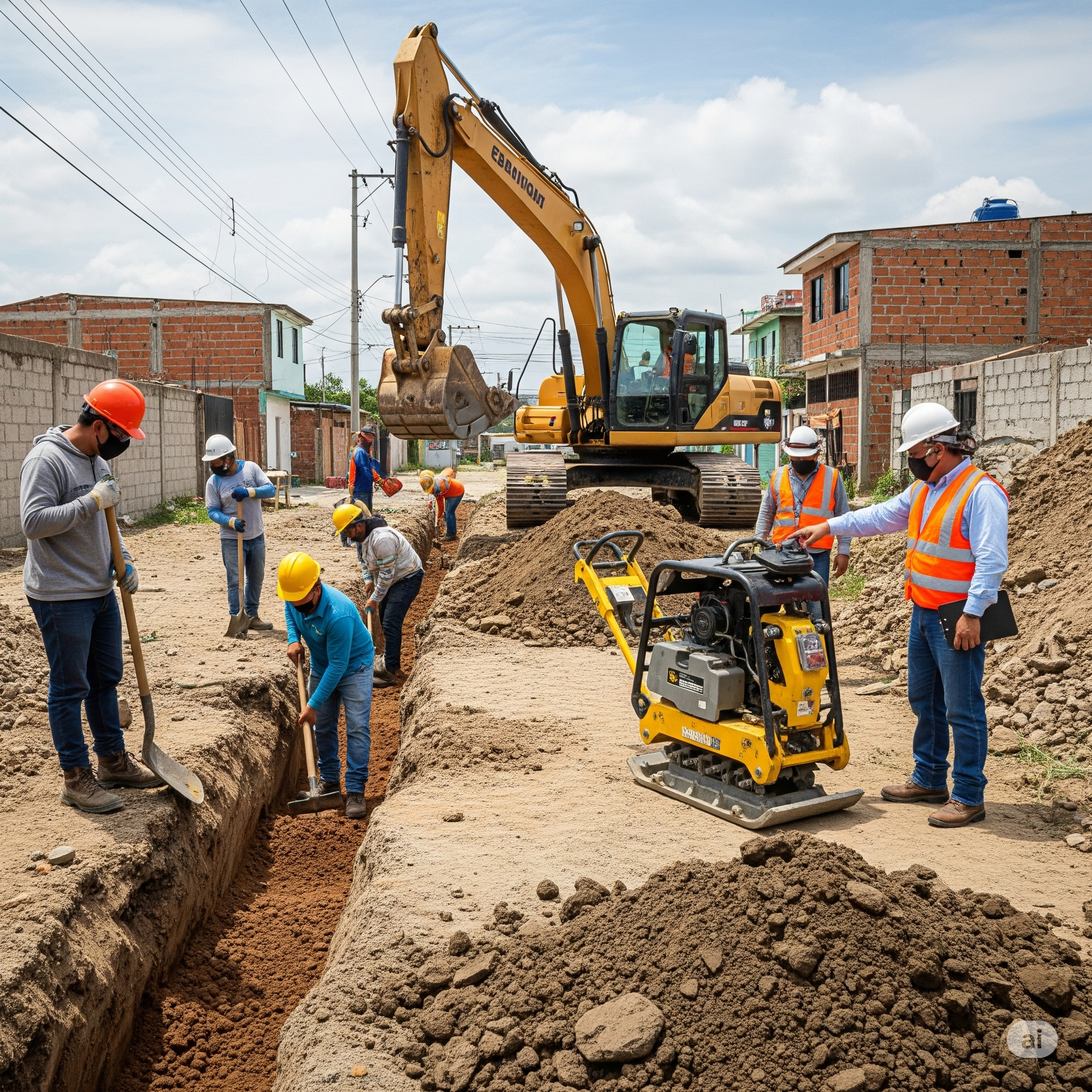 SUPERVISIÓN, CONTROL DE CALIDAD Y DESARROLLO SOCIAL PARA LAS OBRAS EN EL MACRO-SECTOR TICUANTEPE, RED DE AGUA POTABLE Y ALCANTARILLADO SANITARIO EN EL BARRIO PABLO UBEDA, MANAGUA