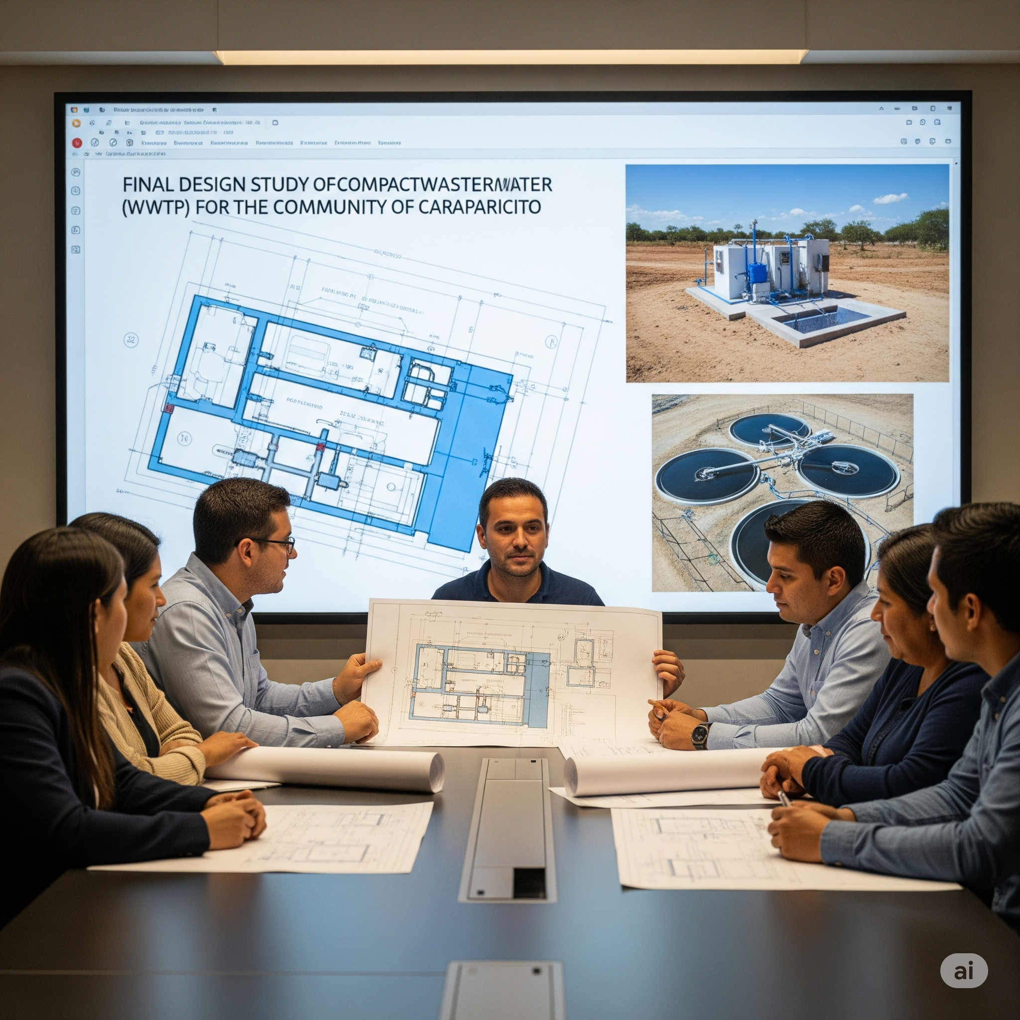 ESTUDIO A DISEÑO FINAL DE LA PLANTA DE TRATAMIENTO DE AGUAS RESIDUALES, COMUNIDAD CARAPARICITO