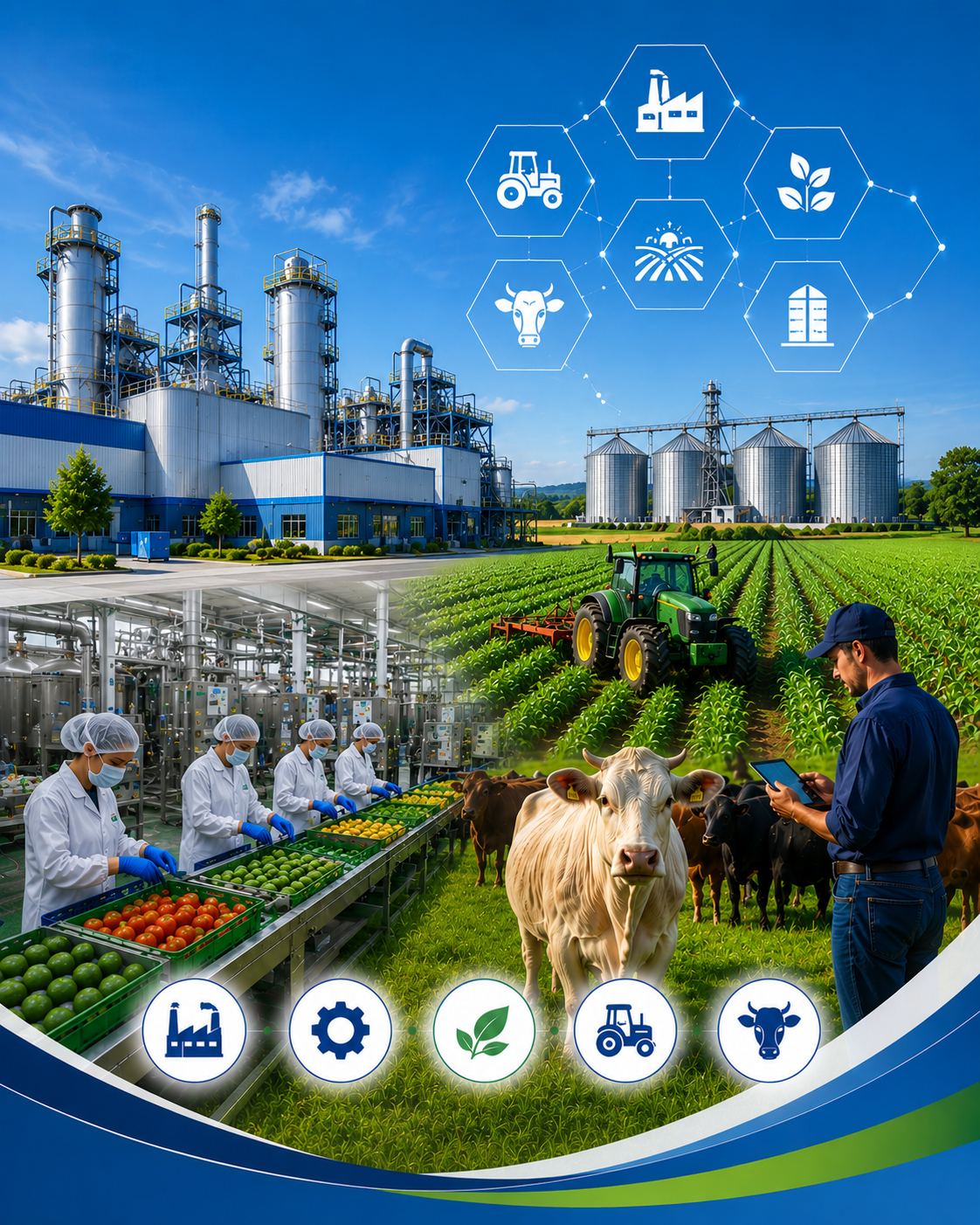 Industria, Agroindustria y Agropecuaria