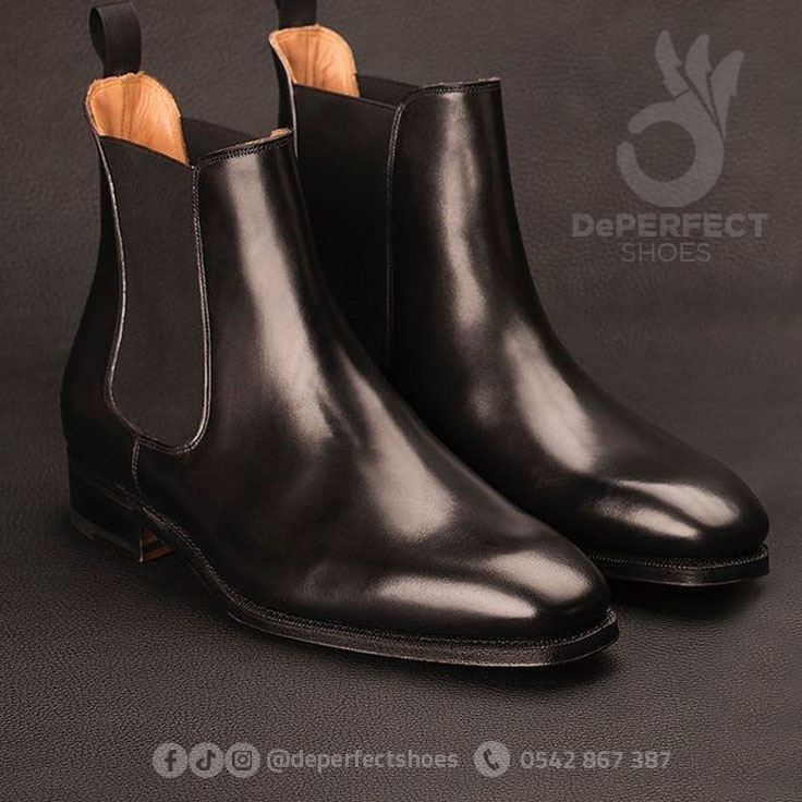 Cognac Ankle Boots
